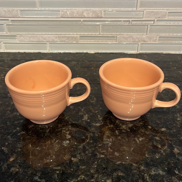 Fiesta Homer Laughlin China Coffee Mug Set of Two - Picture 1 of 4